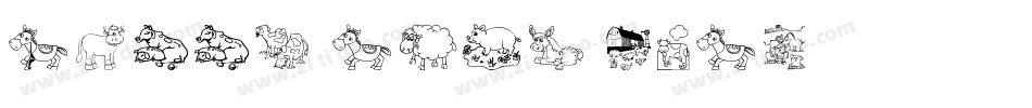 Funny farm soft字体转换